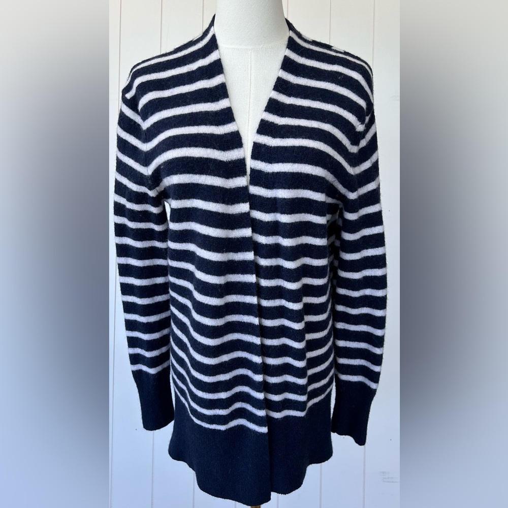 Madewell‎ Women’s Open Front Cardigan Navy White Size XS